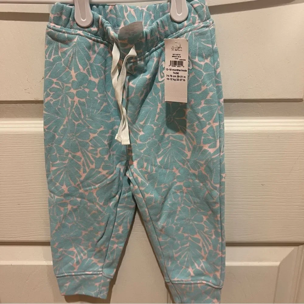 NWT baby gap sweatpants size 12-18 months girls with drawstring